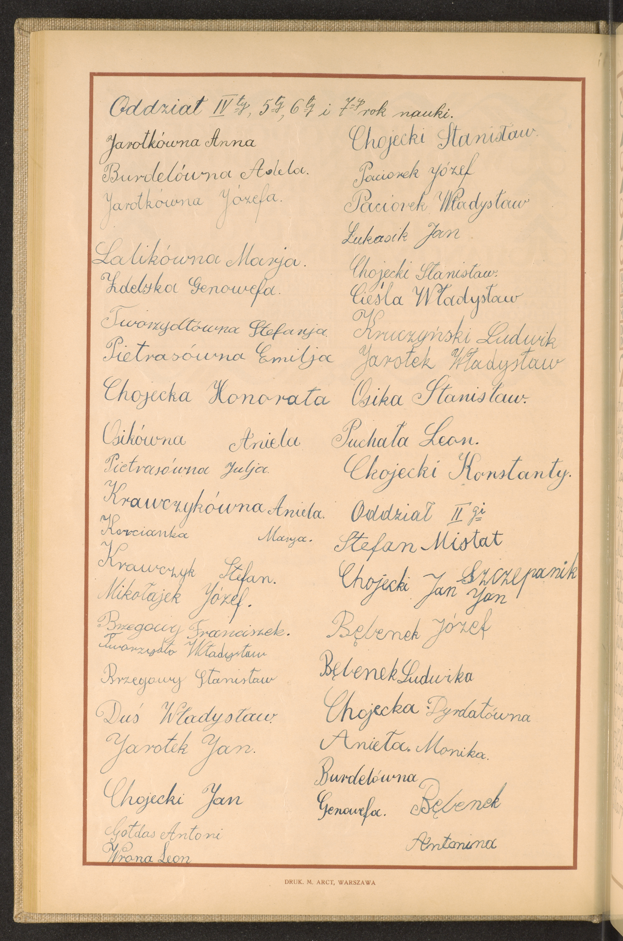 Podpis Anna Jarotek na stronie nr 78 w tomie nr 18