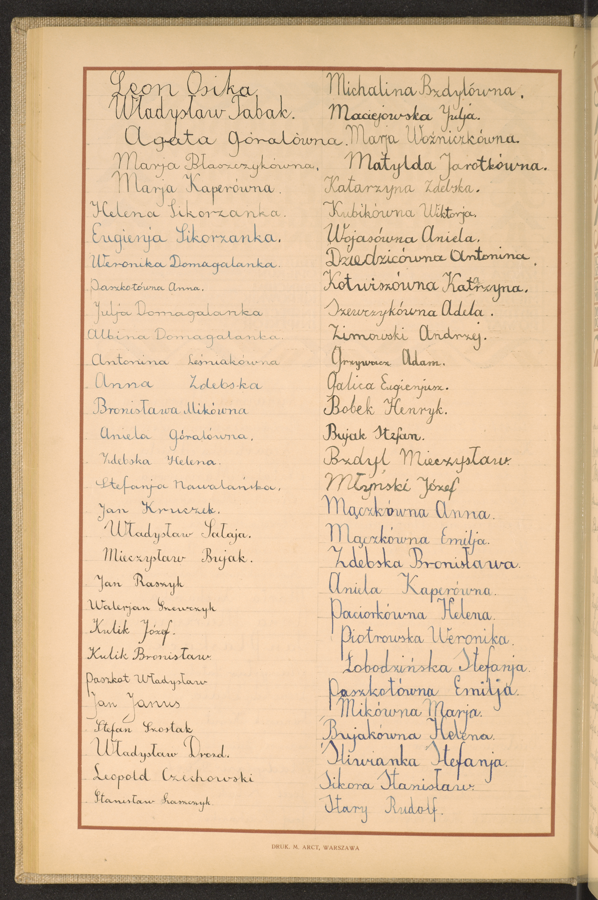 Podpis Rudolf Stary na stronie nr 88 w tomie nr 18