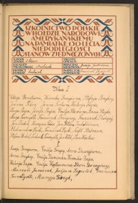 Podpis Wiktoria Banat na stronie nr 97 w tomie nr 18