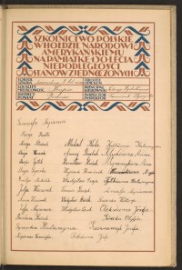 Podpis Władysław Czaja na stronie nr 203 w tomie nr 18