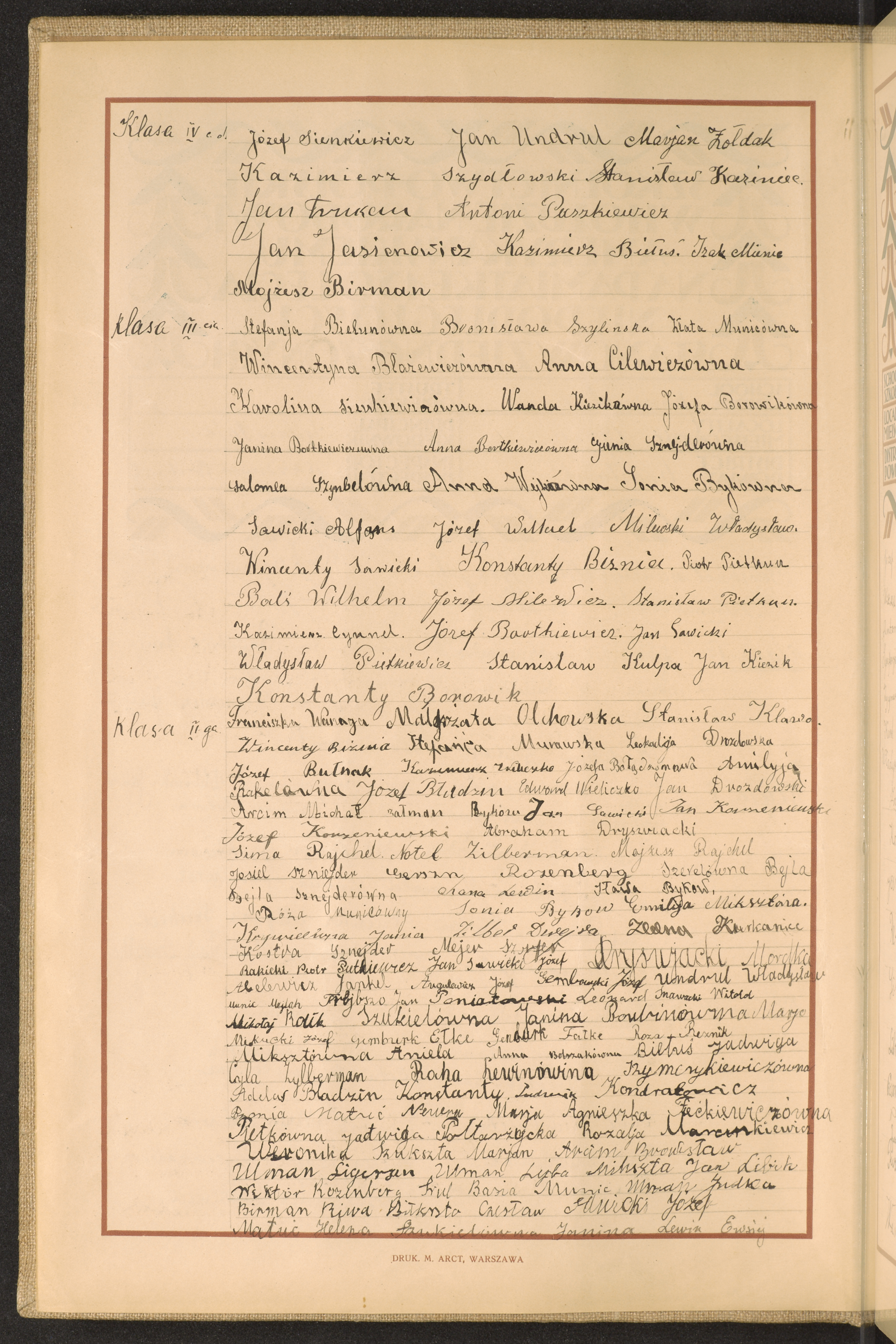 Podpis Ewsiej Lewin na stronie nr 6 w tomie nr 19