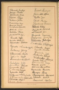 Podpis Julia Babalska na stronie nr 72 w tomie nr 19