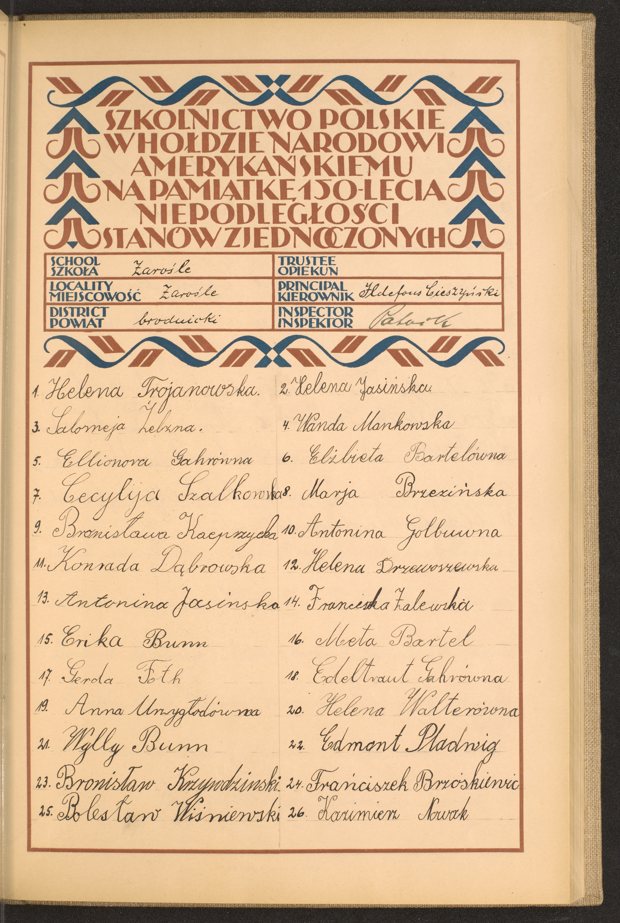 Podpis Kazimierz Nowak na stronie nr 91 w tomie nr 19