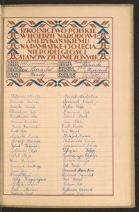 Podpis Michalina Biabiak na stronie nr 225 w tomie nr 19