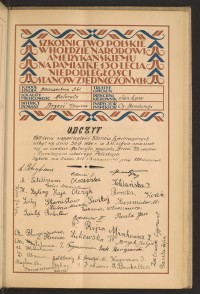 Podpis J. Andzia na stronie nr 135 w tomie nr 20