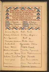 Podpis Czesław Bandurski na stronie nr 153 w tomie nr 20