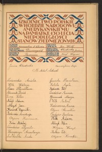 Podpis Daniel Adamczuk na stronie nr 163 w tomie nr 21