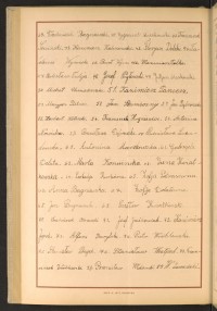 Podpis Franciszek Bagniewski na stronie nr 228 w tomie nr 21