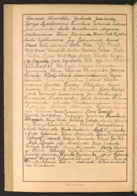 Podpis Bronisława Belt na stronie nr 234 w tomie nr 21