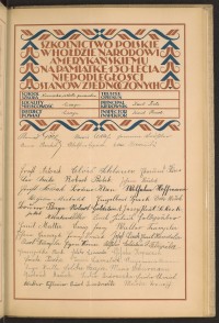 Podpis Marie Adlof na stronie nr 107 w tomie nr 22