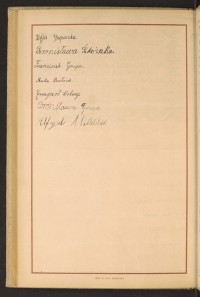 Podpis Marta Barłożek na stronie nr 204 w tomie nr 22