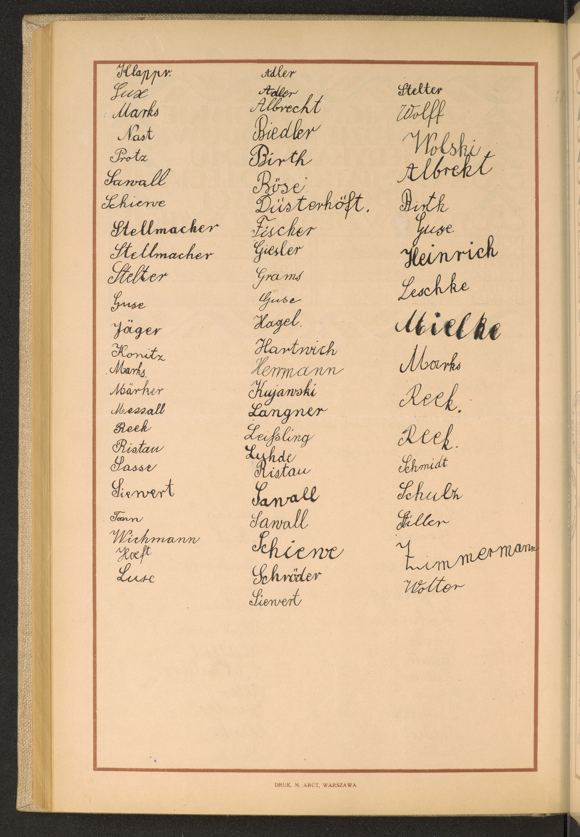 Podpis  Klappr na stronie nr 240 w tomie nr 22