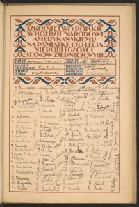 Podpis W. Banasiak na stronie nr 91 w tomie nr 23