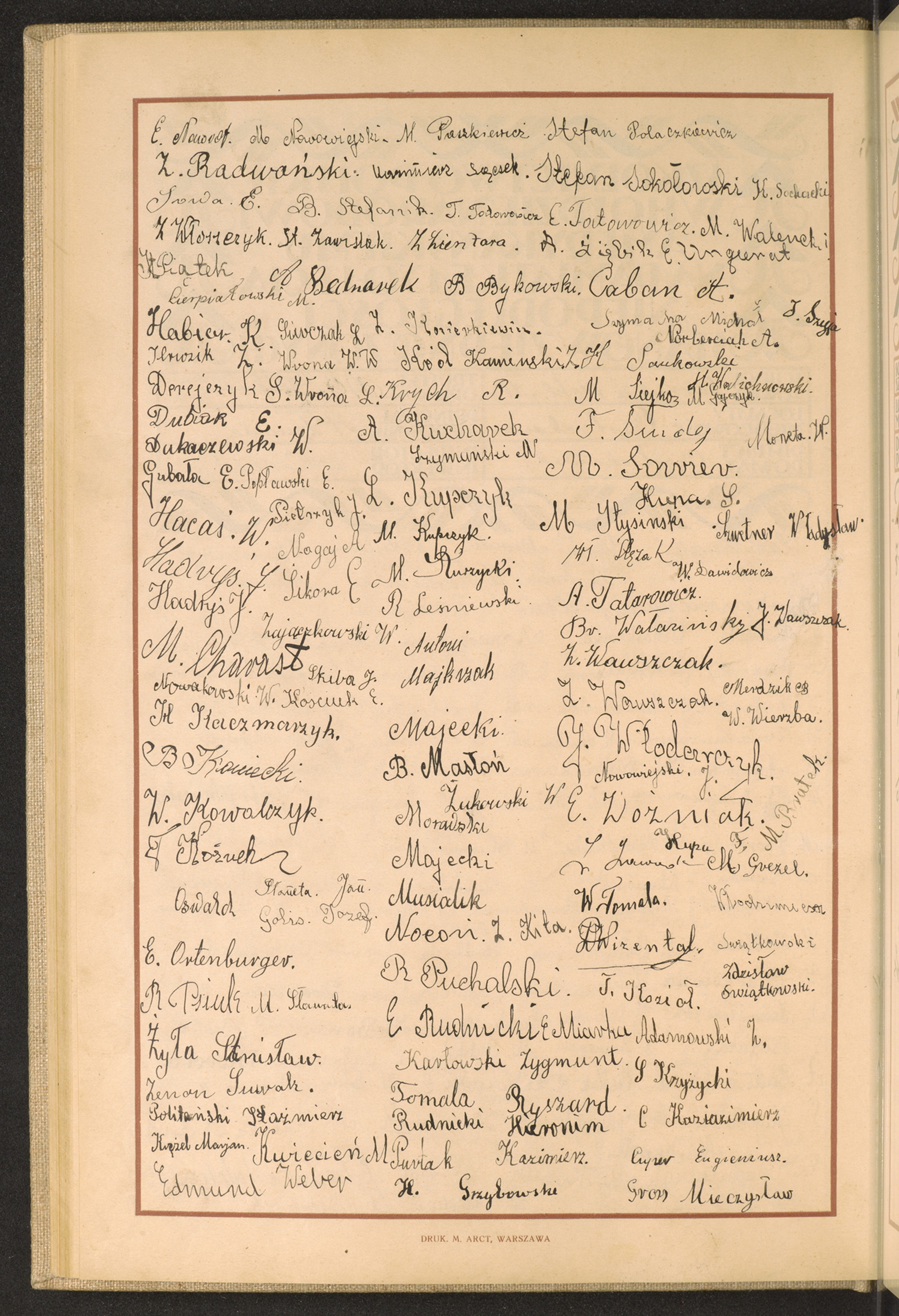 Podpis E. Nawrot na stronie nr 94 w tomie nr 23