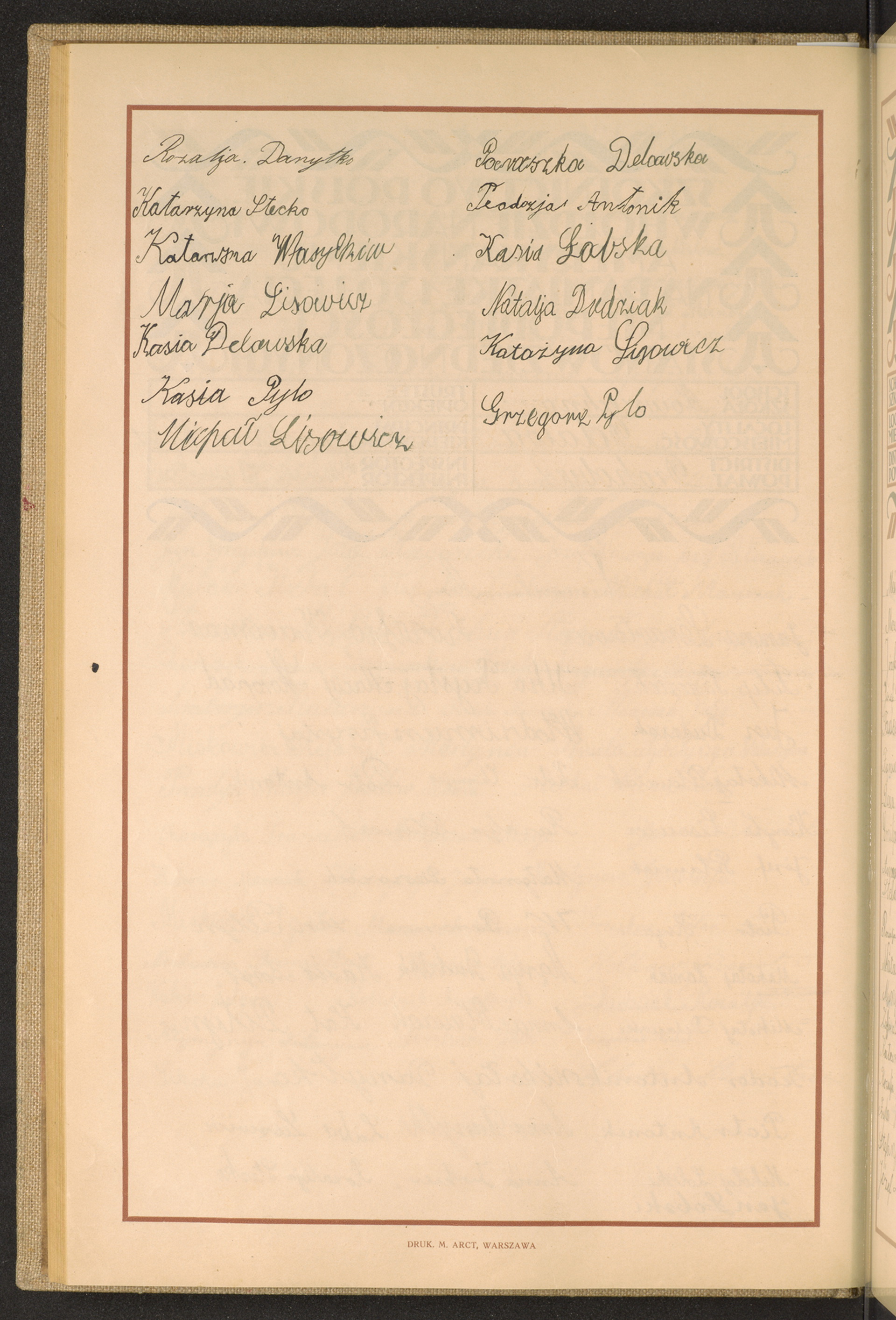 Podpis Grzegorz Pylo na stronie nr 68 w tomie nr 24