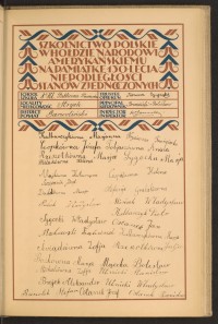 Podpis Maria Bożek na stronie nr 137 w tomie nr 25