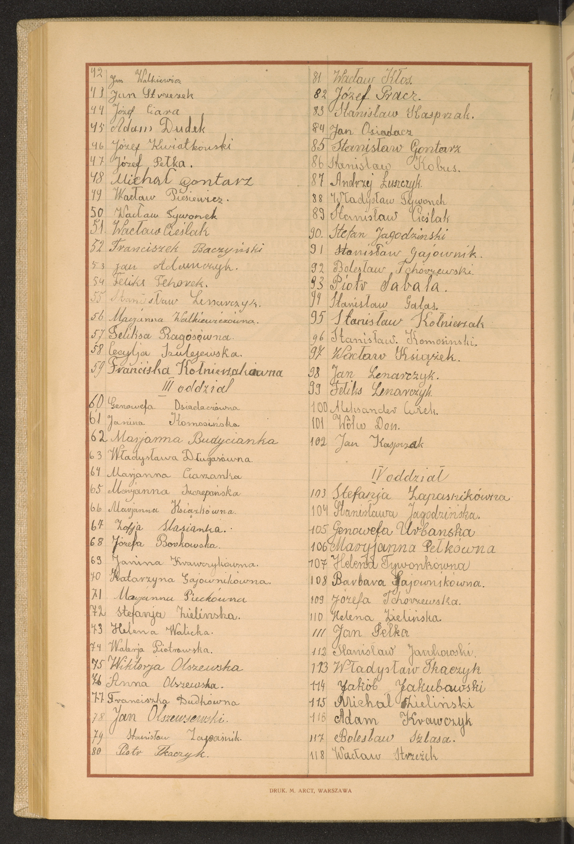 Podpis Bolesław Szlasa na stronie nr 252 w tomie nr 25