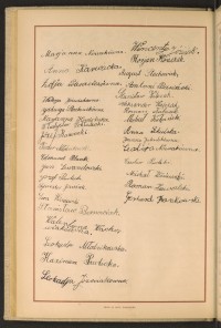 Podpis Antoni Basiński na stronie nr 112 w tomie nr 26