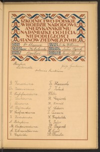 Podpis St. Bajorek na stronie nr 263 w tomie nr 26