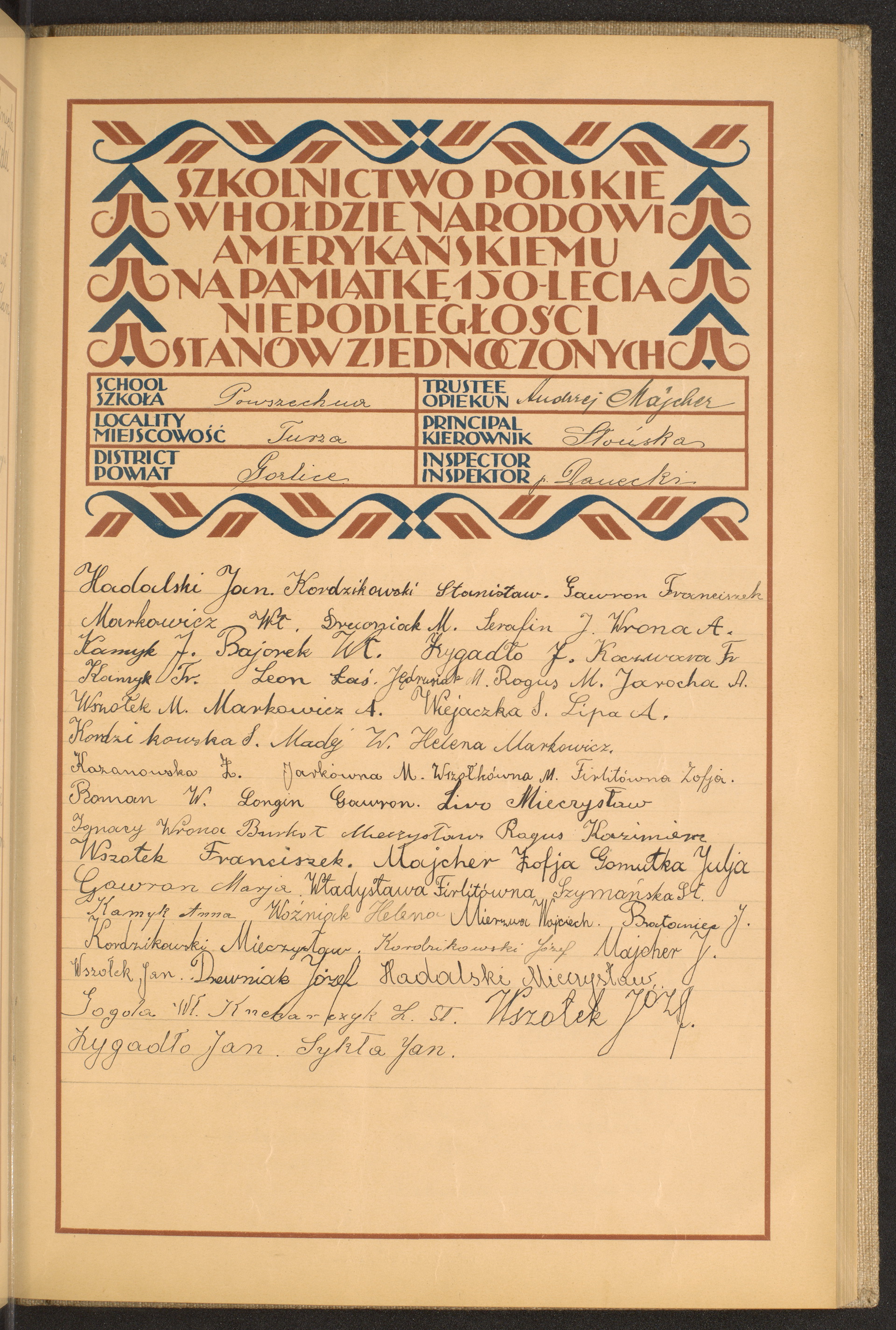 Podpis Anna Kamyk na stronie nr 57 w tomie nr 27