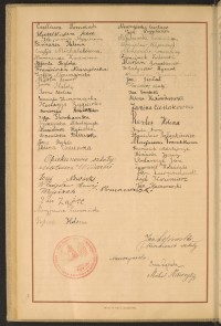 Podpis Władysław Bawej na stronie nr 110 w tomie nr 27