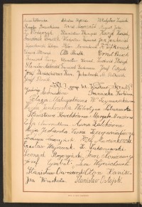 Podpis Wacław Arendt na stronie nr 206 w tomie nr 27