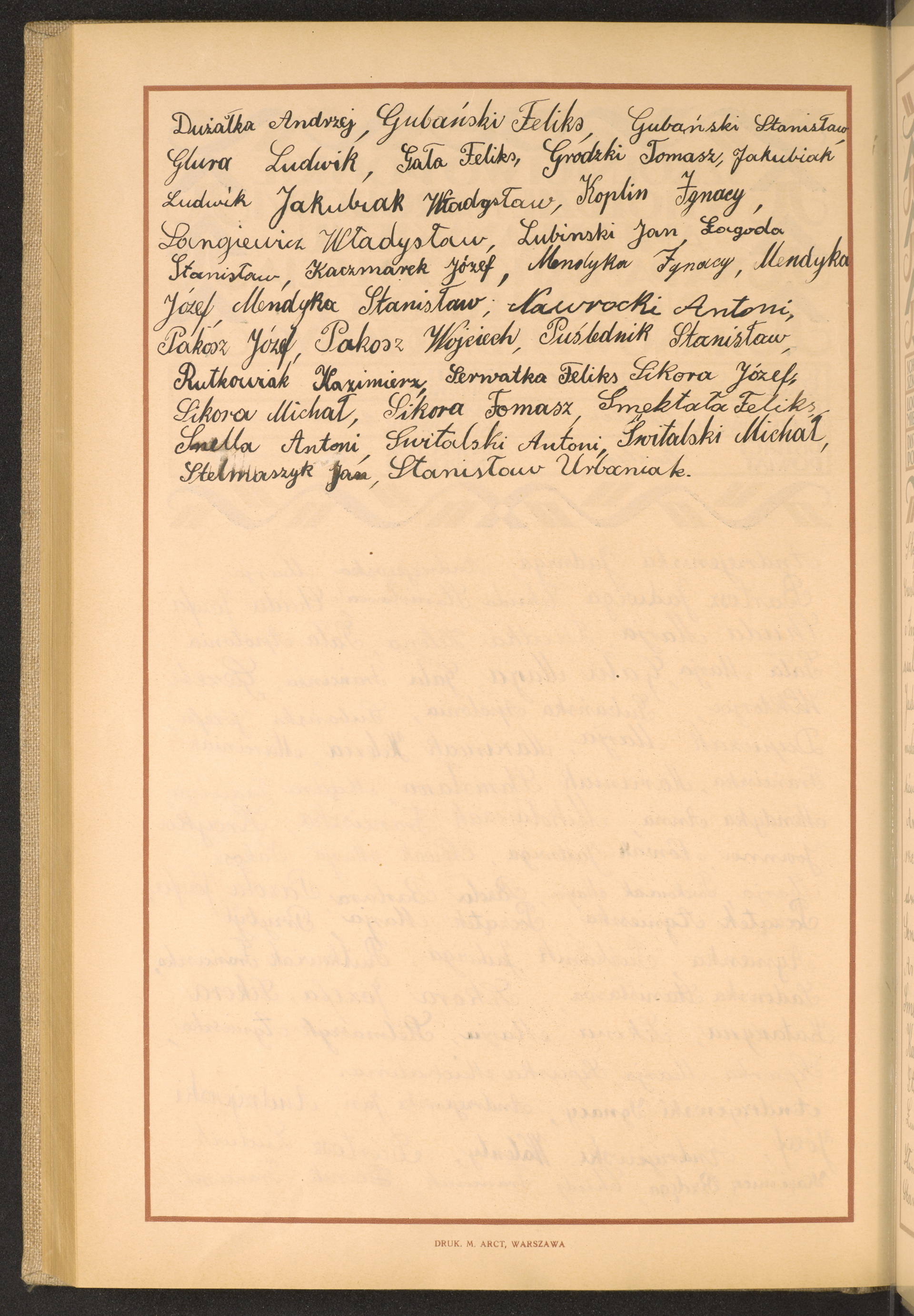 Podpis Jan Stelmaszyk na stronie nr 264 w tomie nr 27