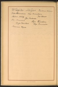 Podpis Zofia Brzozowska na stronie nr 64 w tomie nr 28