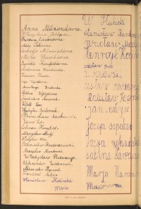 Podpis Władysław Kloc na stronie nr 198 w tomie nr 28