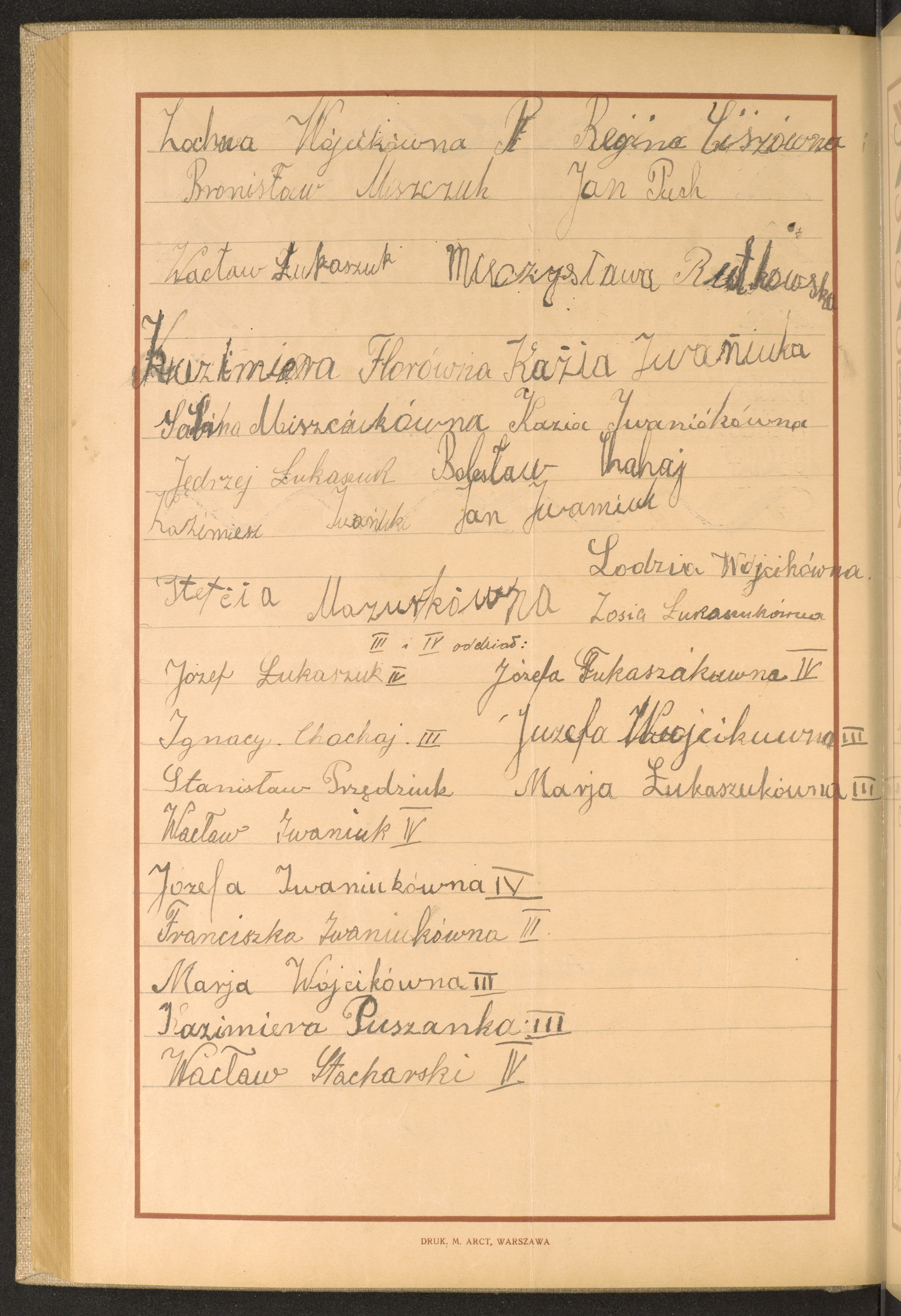 Podpis Bronisław Miszczuk na stronie nr 222 w tomie nr 28