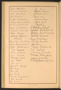 Podpis Wiera Baczyńska na stronie nr 238 w tomie nr 28