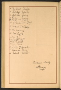 Podpis Olga Buss na stronie nr 244 w tomie nr 28