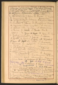 Podpis R. Ajzen na stronie nr 252 w tomie nr 28