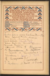 Podpis Genowefa Chęć na stronie nr 255 w tomie nr 28