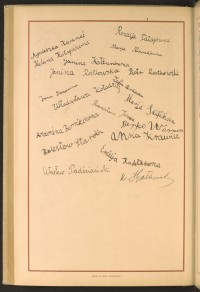 Podpis Zofia Berkowska na stronie nr 274 w tomie nr 28