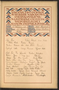 Podpis Augusta Czajkowska na stronie nr 285 w tomie nr 28