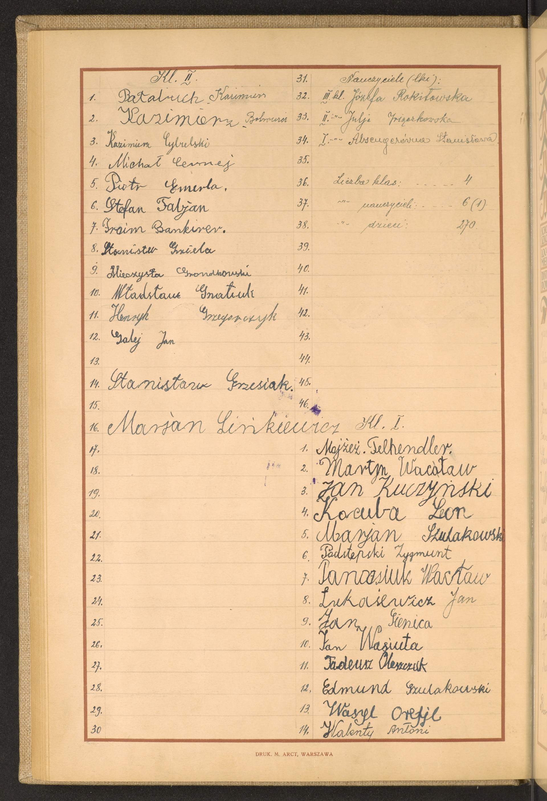 Podpis Walenty Antoni na stronie nr 60 w tomie nr 29