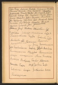 Podpis Władysława Banaszuk na stronie nr 62 w tomie nr 29