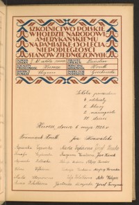 Podpis Stefania Biesek na stronie nr 19 w tomie nr 30