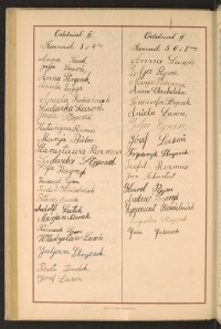 Podpis Maria Pokorna na stronie nr 234 w tomie nr 30