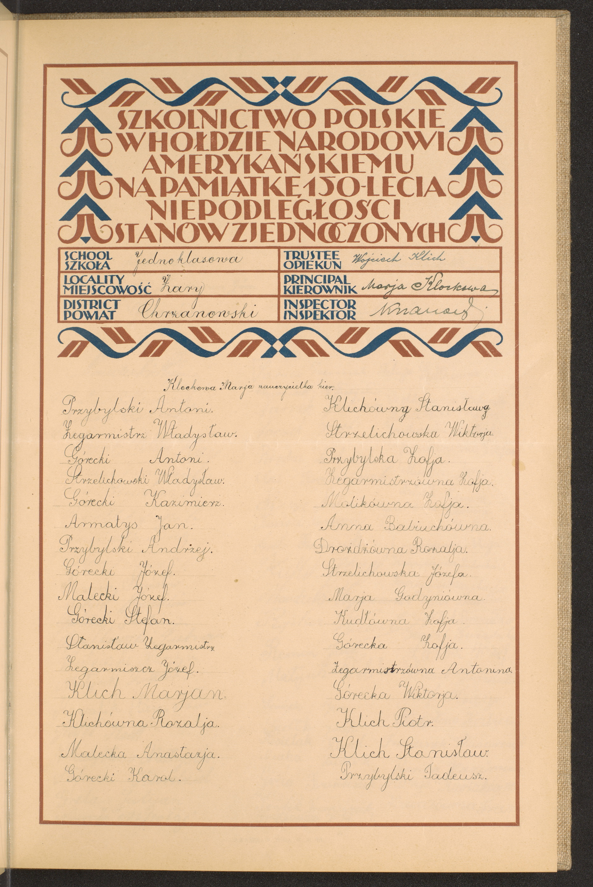 Podpis Tadeusz Przybylski na stronie nr 41 w tomie nr 31