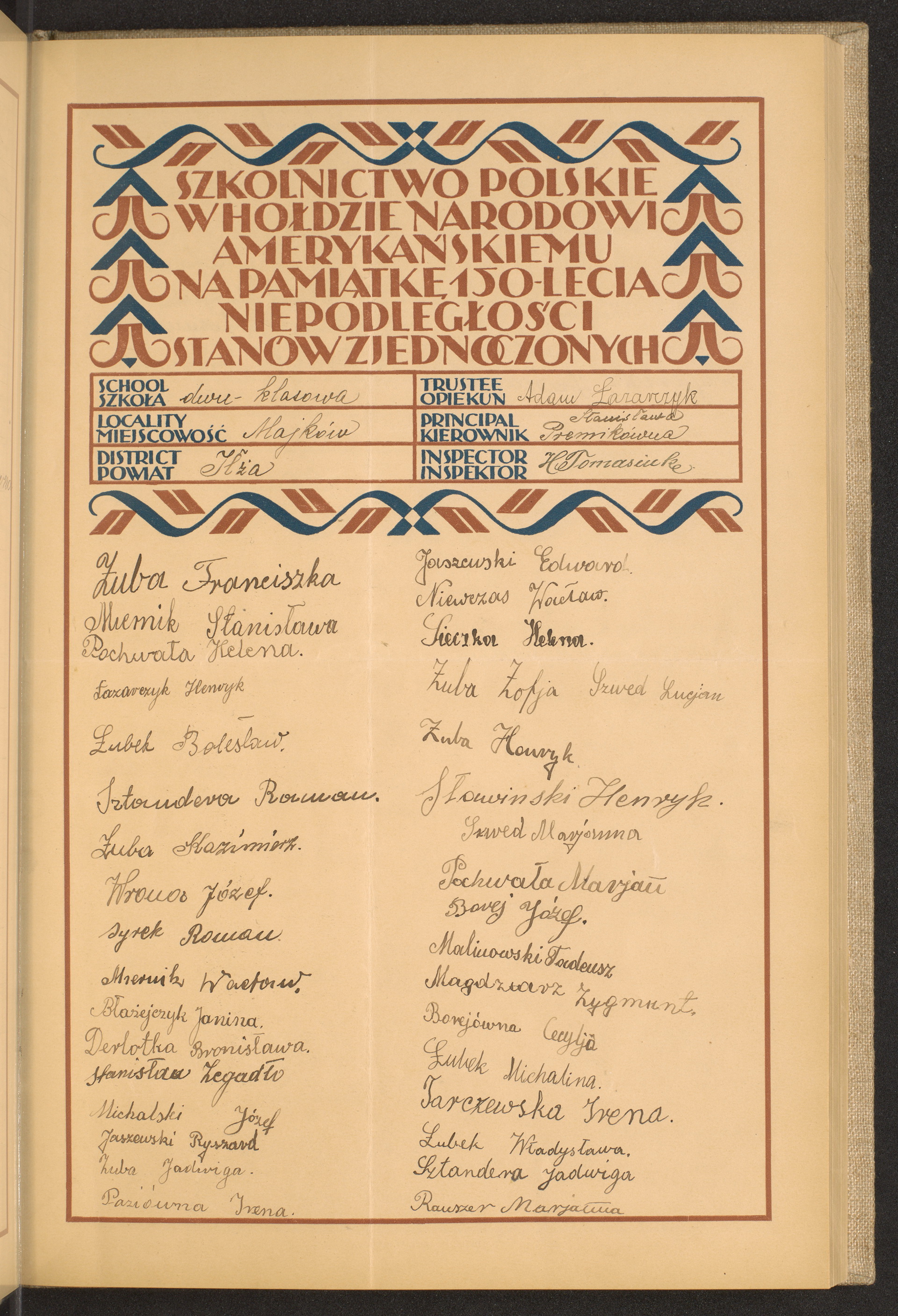 Podpis Stanisława Miernik na stronie nr 59 w tomie nr 31