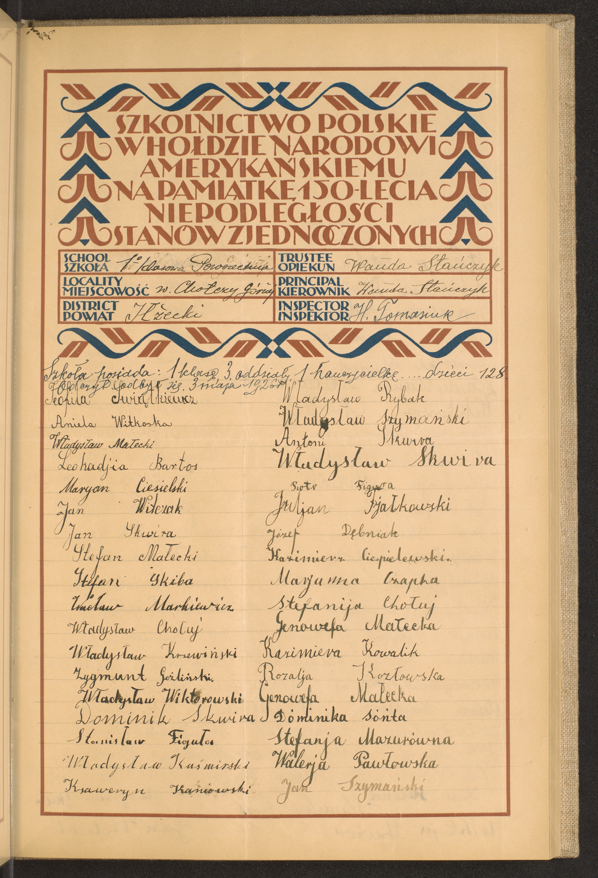 Podpis Jan Szymański na stronie nr 81 w tomie nr 31