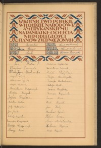 Podpis Genowefa Bartosiewicz na stronie nr 189 w tomie nr 31