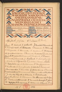 Podpis St. Bardziński na stronie nr 61 w tomie nr 32