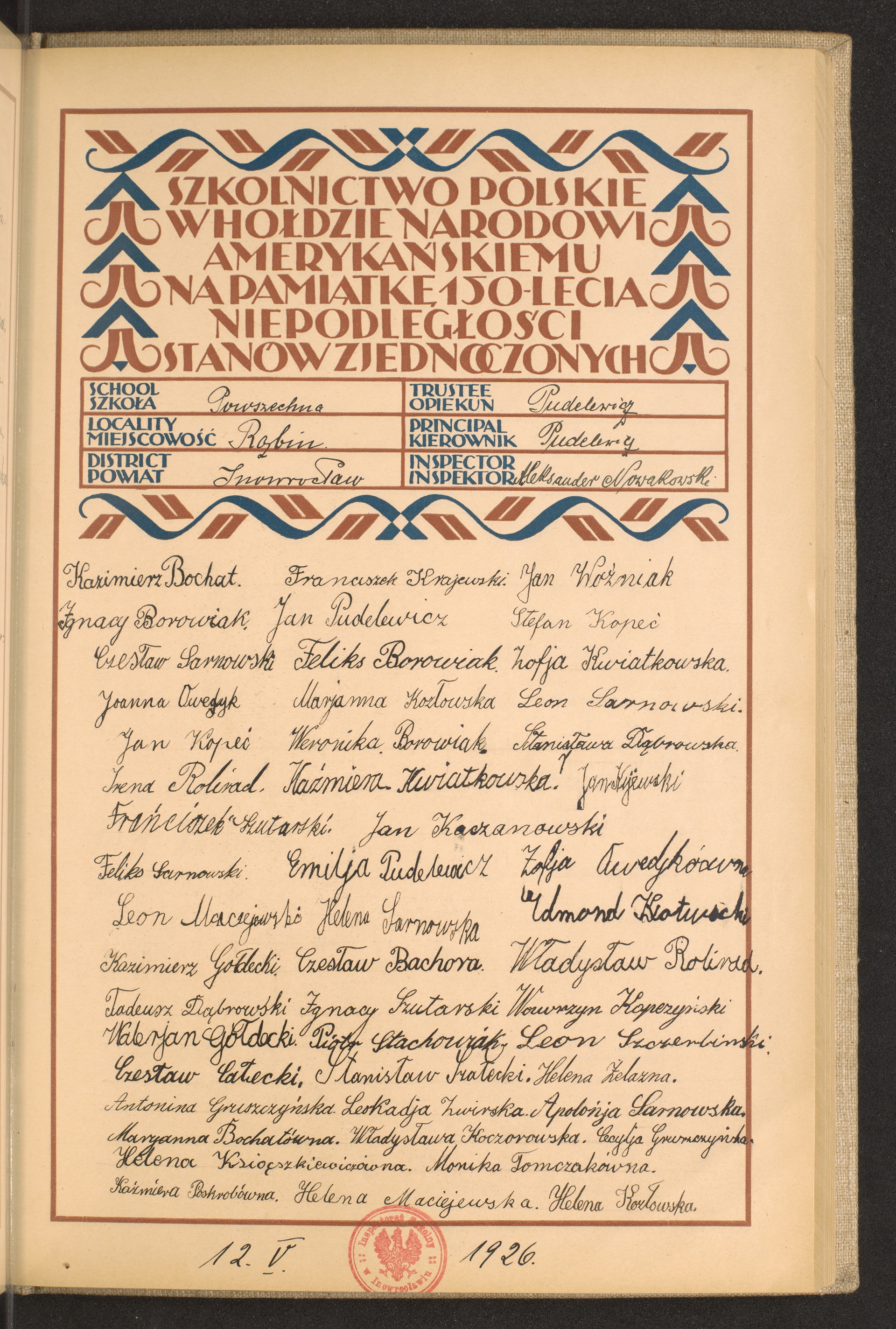 Podpis Helena Kozłowska na stronie nr 137 w tomie nr 32