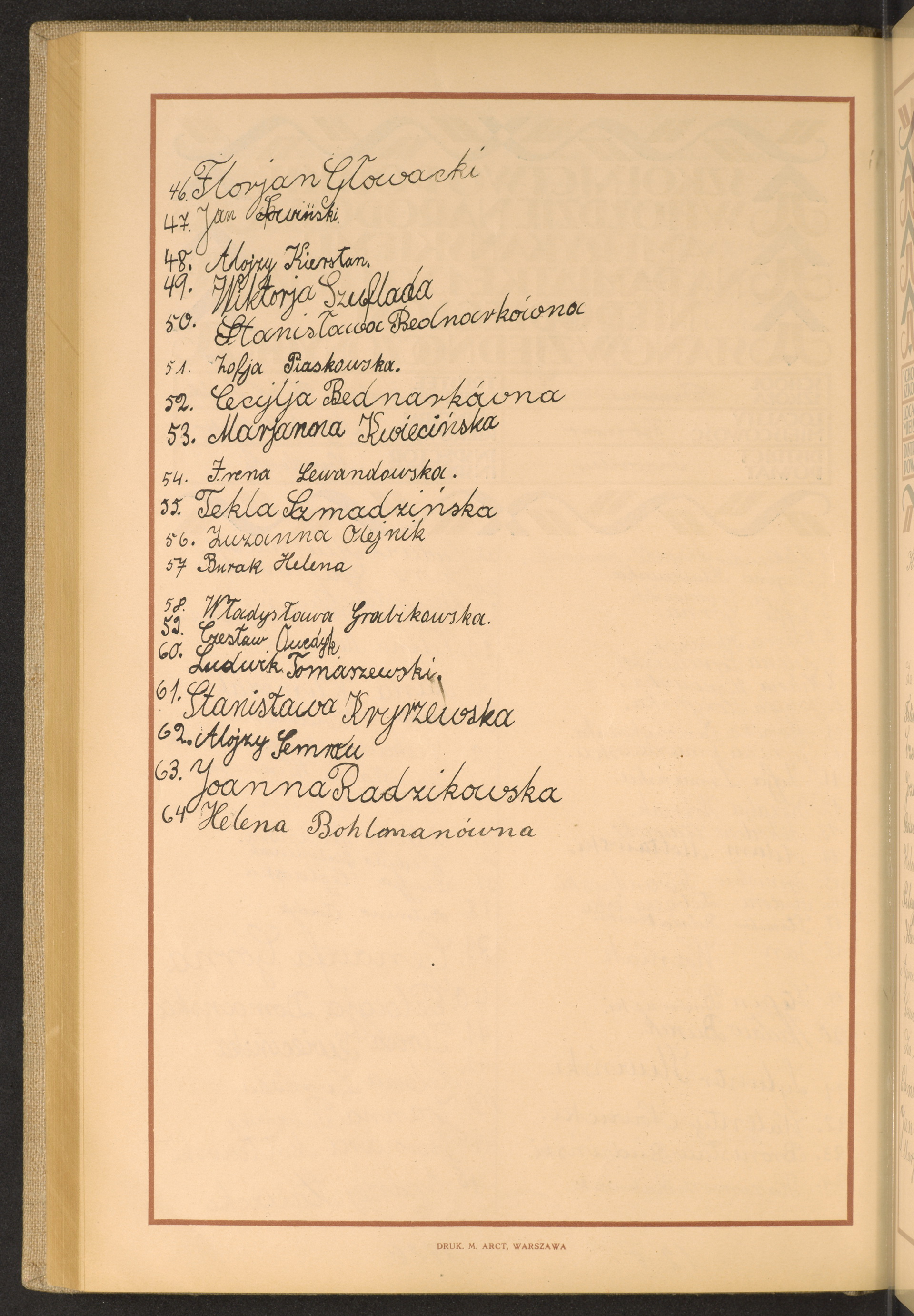 Podpis Helena Bohlman na stronie nr 178 w tomie nr 32