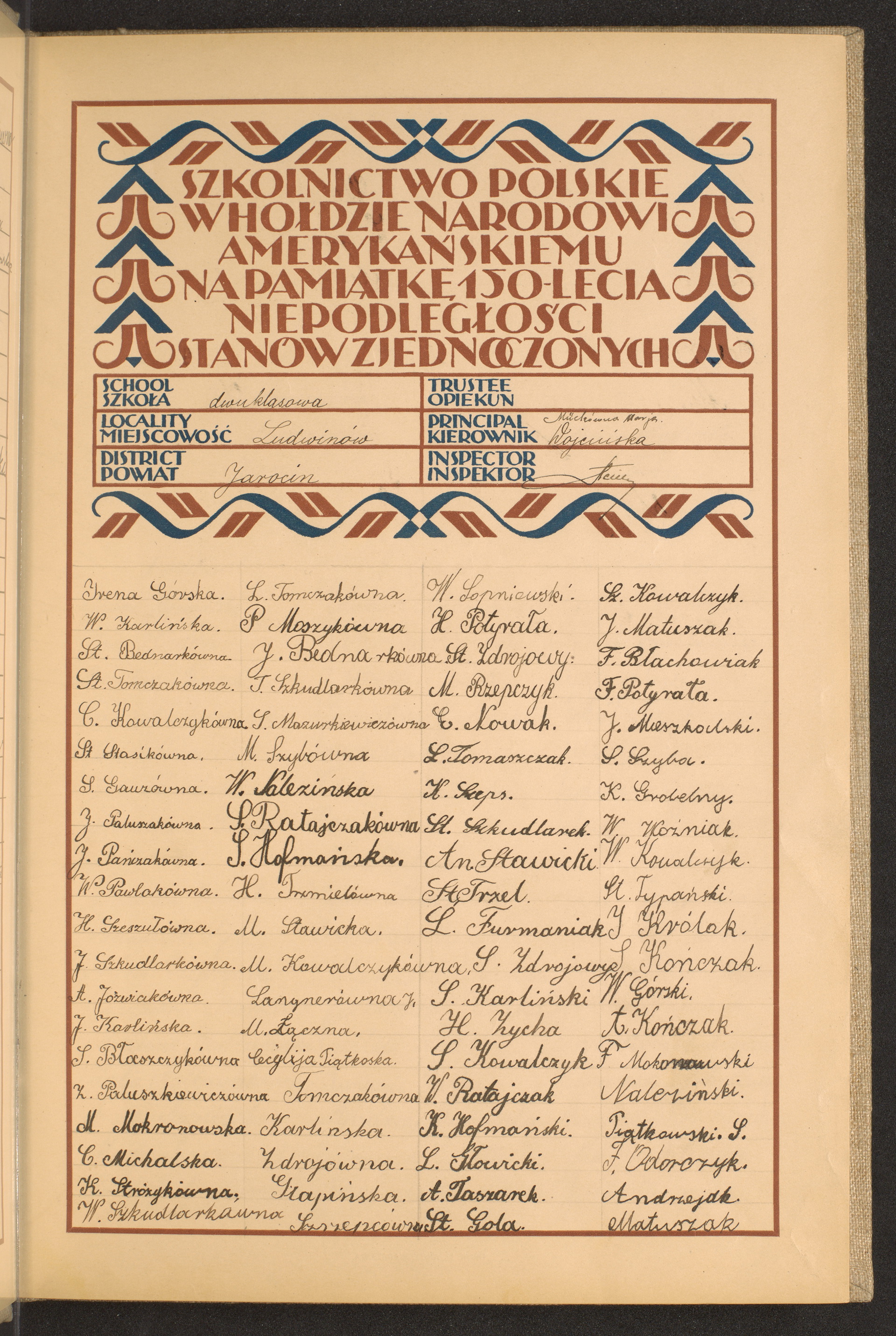 Podpis K. Grobelny na stronie nr 11 w tomie nr 33