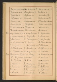 Podpis A. Bąk na stronie nr 216 w tomie nr 33