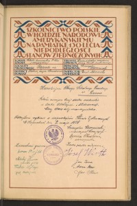 Podpis Józef Wirth na stronie nr 205 w tomie nr 34